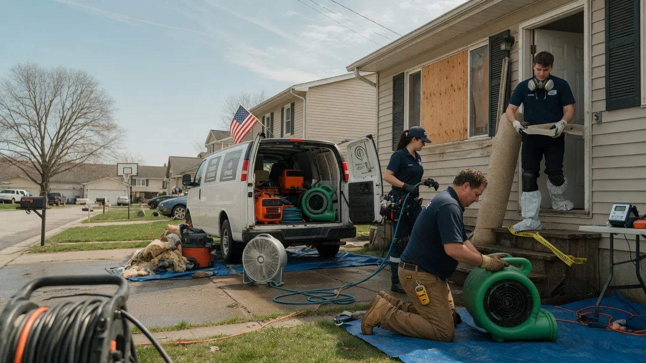 Water Damage Restoration in Downers Grove, IL near me